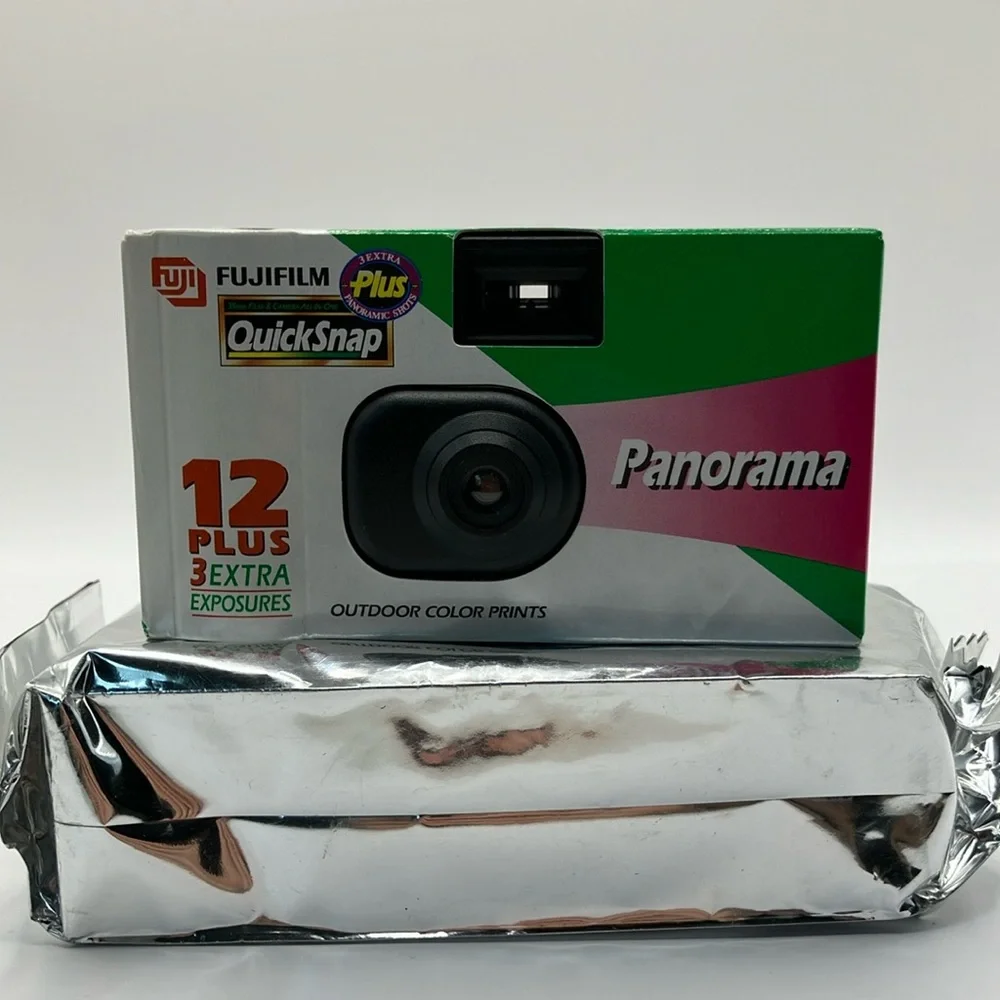 Fujifilm QuickSnap Panorama Disposable Camera Exposure Film (2 count) Expired‎
